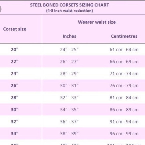 PRICE๐๐ปNWT Purple Steel Bone Corset Size 20 - Picture 8 of 8